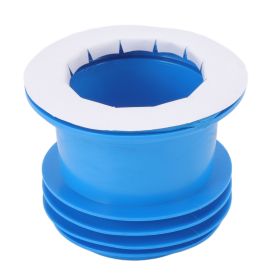 Toilet Sealing Ring Odor Resistant Leakproof Multifunctional Rubber Toilet Gasket Ring Blue