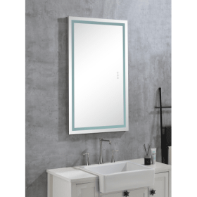 36 X 24 LED Lit Bathroom Wall Mirror