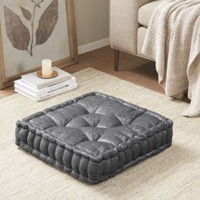 Poly Chenille Square Floor Pillow Cushion