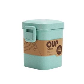 Separate Microwave Oven Light Lunch Box (Option: Green soup)