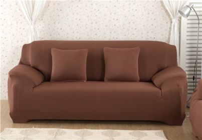 Solid Corner Sofa Covers Couch Slipcovers Elastica Material Sofa Skin Protector Cover Sofa Armchair (Option: 3-Pillowcase×2)