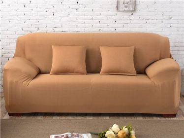 Solid Corner Sofa Covers Couch Slipcovers Elastica Material Sofa Skin Protector Cover Sofa Armchair (Option: 20-One seat)