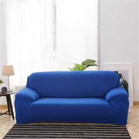 Solid Corner Sofa Covers Couch Slipcovers Elastica Material Sofa Skin Protector Cover Sofa Armchair (Option: 5-One seat)