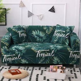 Printed Sofa Cushion Sofa Cover Sofa Cover (Option: B-3 seater)