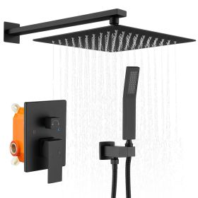 Metal Shower Faucets (Option: Matte Black)