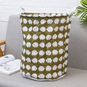 Household cloth dirty clothes basket (Option: Hedgehog)